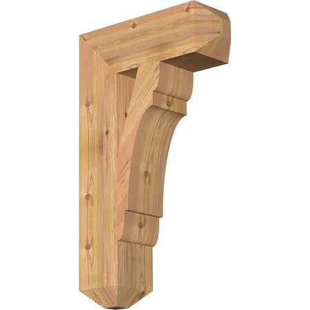 Ekena Millwork Olympic Craftsman Smooth Bracket, Western Red Cedar, 5 1/2"W x 18"D x 30"H BKT06X18X30OLY04SWR
